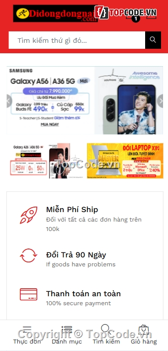 Code Thương Mại,Code shop,shop điện tử,điện tử